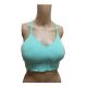 Under Armour Heat Gear Y-Back Low-Impact Compression Sports Bra Tropical Tide Blue XLarge